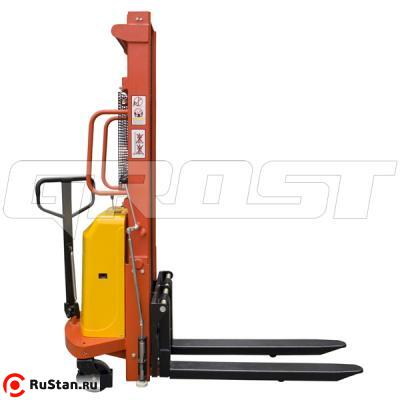 Штабелер гидравлический с электроподъемом GROST® HED 10/35 фото №5 Штабелер гидравлический с электроподъемом GROST® HED 10/35 фото №5