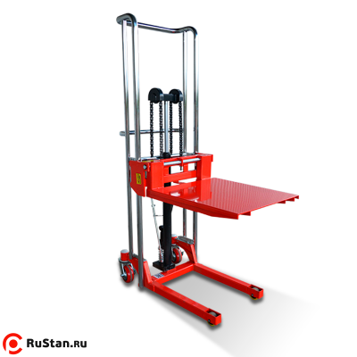 Гидравлический Штабелер с Подъемной Платформой HS4015  OXLIFT 400 кг 1,5 м фото №2 Гидравлический Штабелер с Подъемной Платформой HS4015  OXLIFT 400 кг 1,5 м фото №2