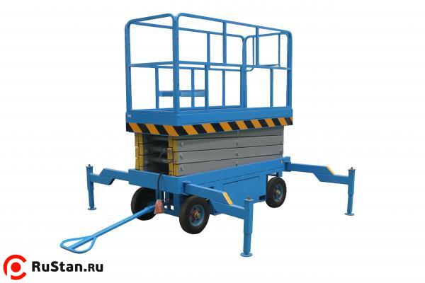 Подъемник ножничный передвижной 2000 кг 
14 м TOR SJY-2,0-14AC (от сети) (Y) фото №1