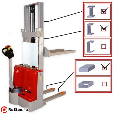 Самоходный Штабелер 2,5 м 1600 кг AX-2516 OXLIFT 2,5 м 1600 кг фото №1