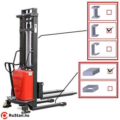 Штабелер с Электроподъемом SES3515 OXLIFT 1500 кг 3,5 м фото №1