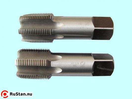 Метчик G 3/8" 9ХС трубный цилиндрический, ручной к-т из 2-х шт. (19 ниток/дюйм) DIN 5157 "CNIC" фото №1 Метчик G 3/8" 9ХС трубный цилиндрический, ручной к-т из 2-х шт. (19 ниток/дюйм) DIN 5157 "CNIC" фото №1