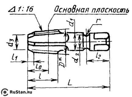 Метчик К 2"(NPT) Р18 конический дюймовый м/р. (11.5 ниток/дюйм) фото №1