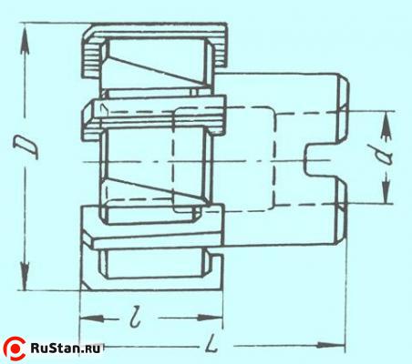 Развертка d 95,0х33х73х40 А3 насадная Р6М5 со вставными пластинами Z=8 фото №1