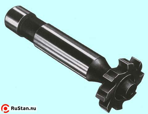 Фреза Для пазов сегментных шпонок 16х3,0х 60мм ц/х Р6АМ5 Z=8 "CNIC" фото №1
