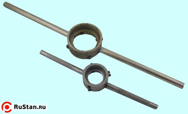 Плашкодержатель d 45/55мм (М16-М24, G1/2"- G3/4") двухстор. фото №1