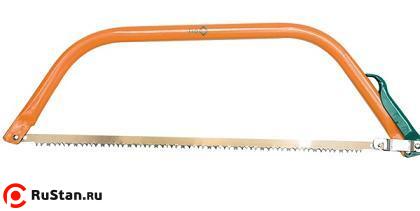 Пила лучковая 590мм с полотном "FLO" (28746) фото №1 Пила лучковая 590мм с полотном "FLO" (28746) фото №1