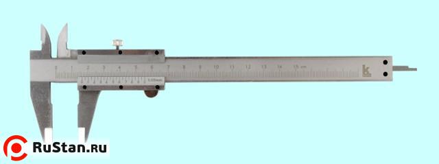Штангенциркуль 0 - 150 ШЦ-I (0,05) кл.точн.1 с глубиномером (Калиброн) фото №1