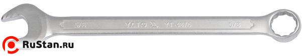 Ключ Рожковый и накидной дюймовый    1/4" CrV "YATO" (YT-4870) фото №1
