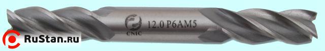 Фреза Концевая d 4,0х15х55 ц/х Р6АМ5 Z=4 двухсторонняя "CNIC" фото №1