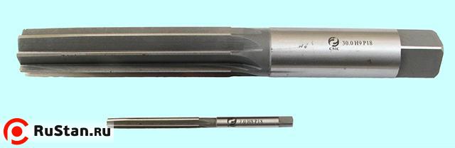 Развертка d24,0 Н8 ручная цилиндр. Р18 "CNIC" фото №1