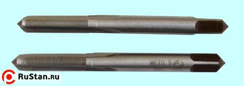Метчик М 4,5 х 0,5 ручной, к-т из 2-х шт. "CNIC" фото №1