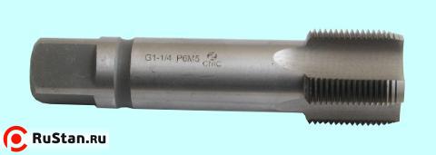 Метчик G   3/8" Р6М5 трубный цилиндрический, м/р. (19 ниток/дюйм) ГОСТ 3266 "CNIC" фото №1