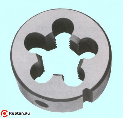 Плашка М 36,0 (4,0) dнар.65мм 9ХС  6g "CNIC" фото №1