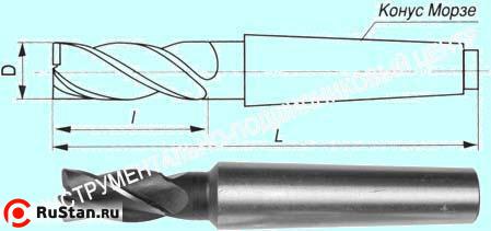 Фреза Концевая d18,0х 32х117 к/х  Р6АМ5  Z=4 КМ2 "CNIC" фото №1