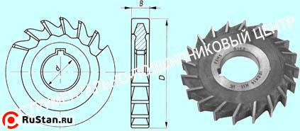 Фреза дисковая 3-х сторонняя  80х12х27, Z=18 Р6АМ5 фото №1 Фреза дисковая 3-х сторонняя  80х12х27, Z=18 Р6АМ5 фото №1