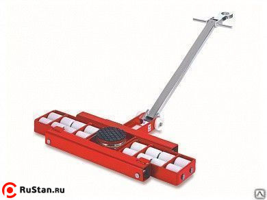 Роликовая платформа поворотная TOR X18 г/п 
18 т (с ручкой) фото №1