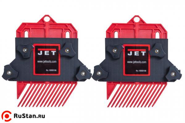 Комплект из двух прижимов гребёнчатых пластиковых с креплением в Т-образный паз фото №1 Комплект из двух прижимов гребёнчатых пластиковых с креплением в Т-образный паз фото №1