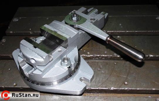 Тиски станочные эксцентриковые 53204-01/002 125мм фото №3 Тиски станочные эксцентриковые 53204-01/002 125мм фото №3