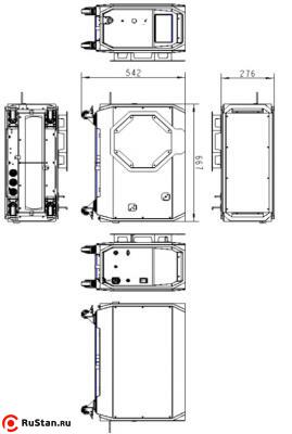 Raptor X1-MFSC-1500W габариты фото №6 Raptor X1-1500W фото №6