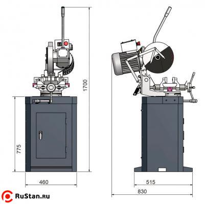 Дисковая пила OPTIsaw CS 275 - габариты фото №5 OPTIsaw CS 275 - габариты фото №5