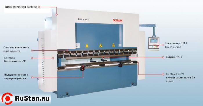 Гидравлический гибочный пресс Durma серии PBF фото №6 Гидравлический гибочный пресс Durma серии PBF фото №6