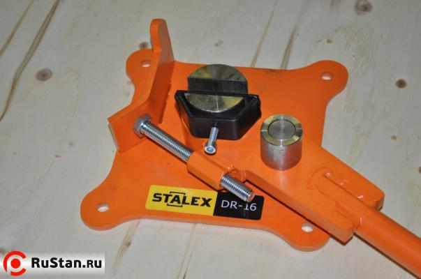 Станок для гибки арматуры Stalex DR-16 фото №4 Станок для гибки арматуры Stalex DR-16 фото №4