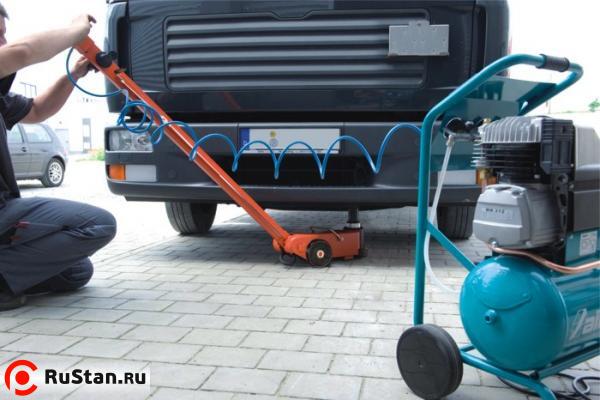 Пример использования. Простой и быстрый подъем большегрузного автомобиля. фото №2 Пример использования фото №2