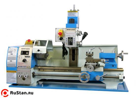 Станок настольный токарно фрезерный комбинированный ВМП-250V (WMP250V) Универсал фото №1