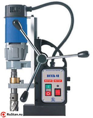 Сверлильный станок на магнитном основании ВИТЯЗЬ-40 фото №1 Витязь-40 фото №1