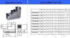 Кулачки прямые  d250 (Гродно)