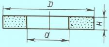 Круг ПП 200х13х32 25А 25 СМ  (WA F60 K-L) (ВАЗ)