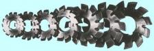 Фреза m 3,75 (комплект из 8шт) 80x27мм 9ХС 20 град, Z=12