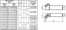 Резец Проходной 25х25х150 (MWLNR-25 25-М08) с 6-ти гр. пластиной (WNUM-080408)