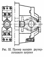 Примеры наладки двухкулачного патрона